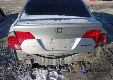 2007 Honda Civic Hybrid from USA, damaged, VIN JHMFA36287S012444